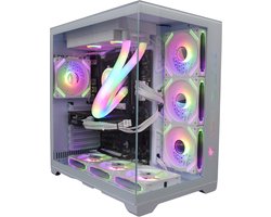 Invincible X White Edition Level 4 / Ryzen 7 8700F / Nvidia RTX 5070 12GB / 32Gb Ram DDR5 / 1TB SSD Nvme