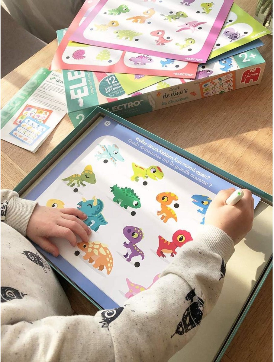 Jumbo - Electro Wonderpen - Ontdek de Dino's - Eduactief spel — afbeelding 2