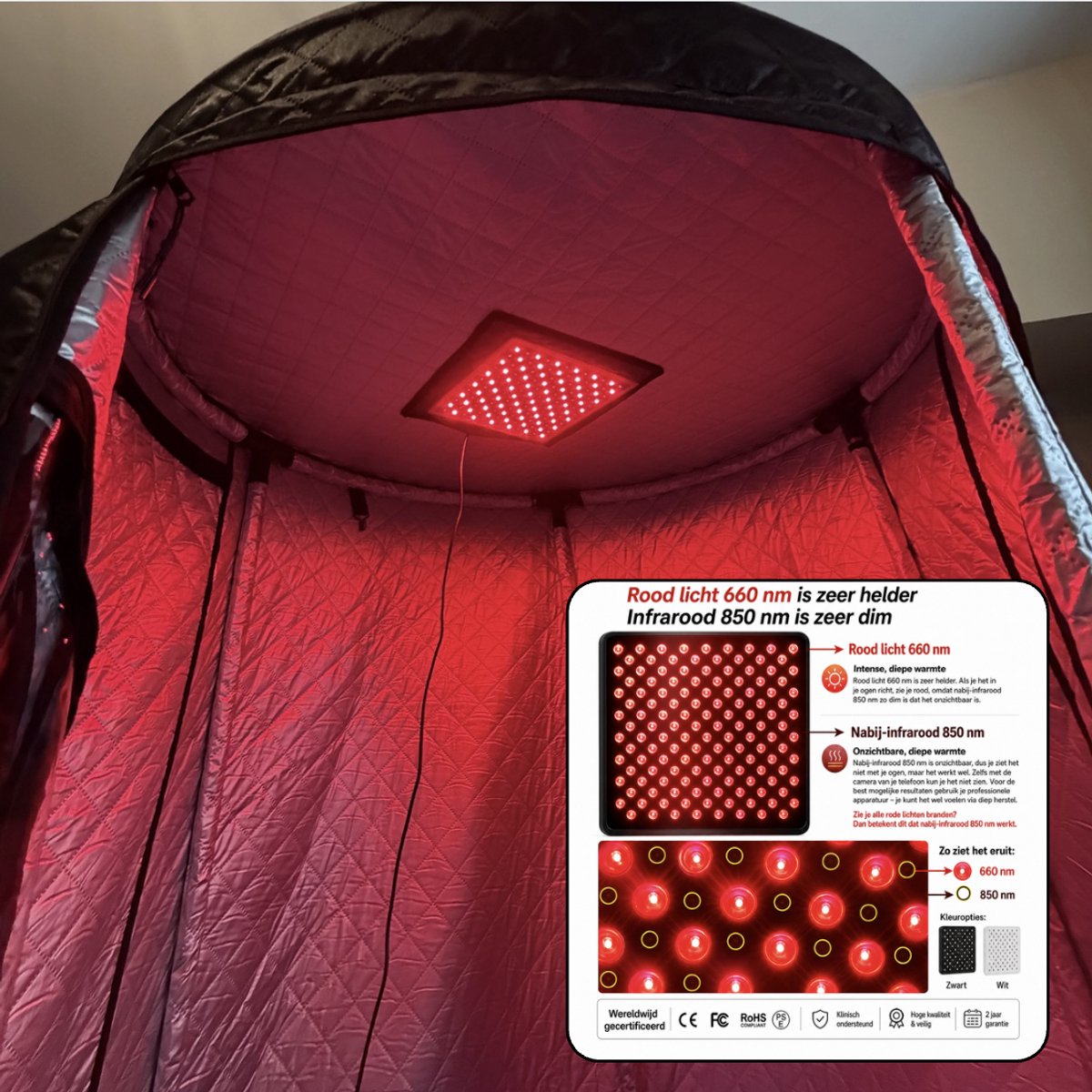Vazquez Recovery Pro Sauna Heater - Infrarood tot 85°C thumbnail 4