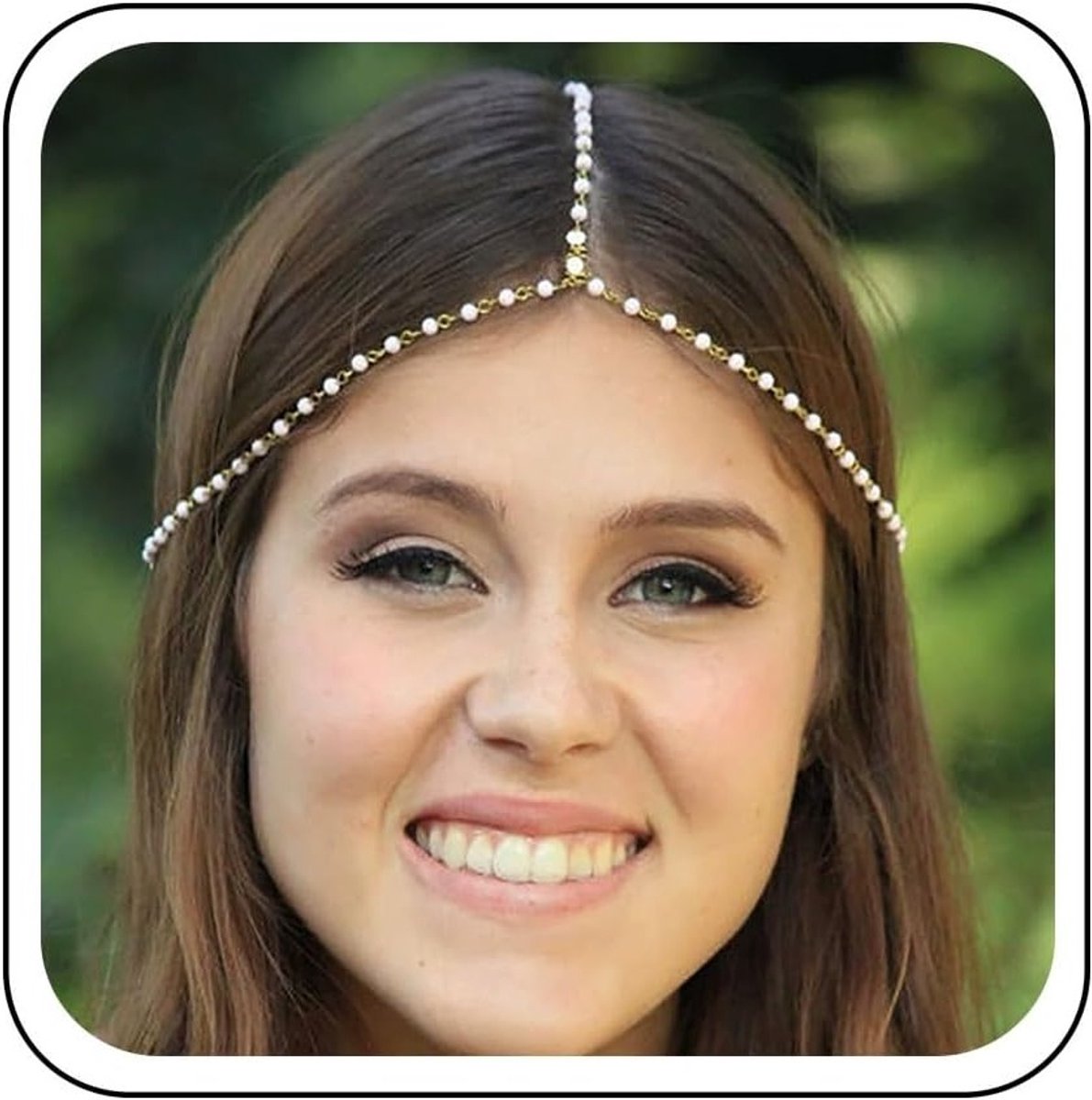 Elegante Boho Haaraccessoires met Parels en Gouden Kwastjes voor Bruiden en Feestjes