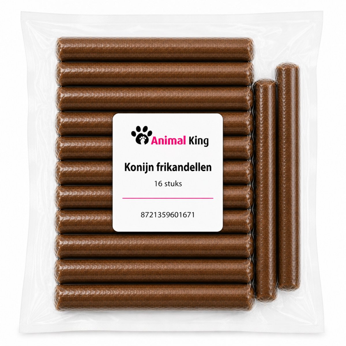 konijnen frikandel hondensnack