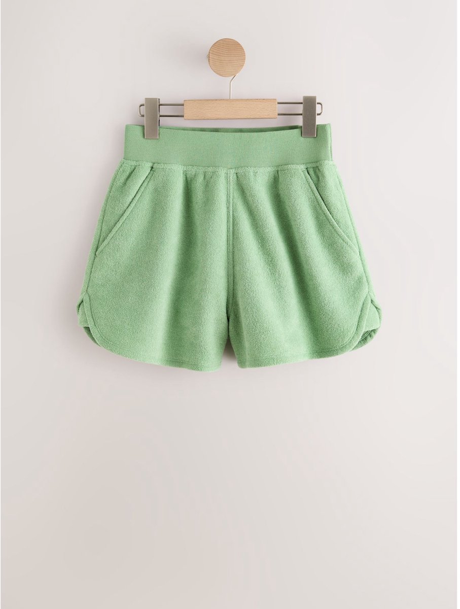 Next - Dames - Badstof short - Groen
