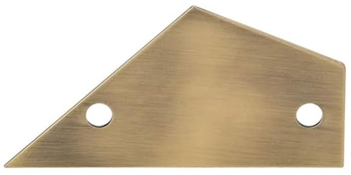 Luthier Tool Leveling Ruler voor Elektrische Gitaren en Basgitaren - Brons