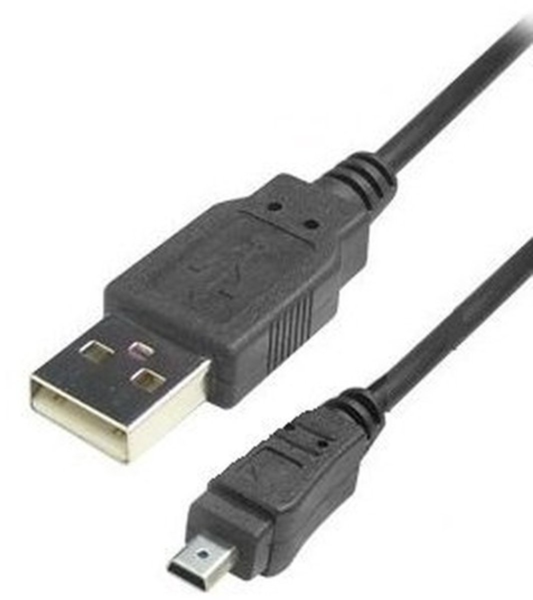 aladdien - USB Kabel - Hoge Kwaliteit Verbindingskabel - Geschikt voor Panasonic Lumix DMC-FZ30 - Snelle Gegevensoverdracht - Duurzaam Ontwerp - 1.5..