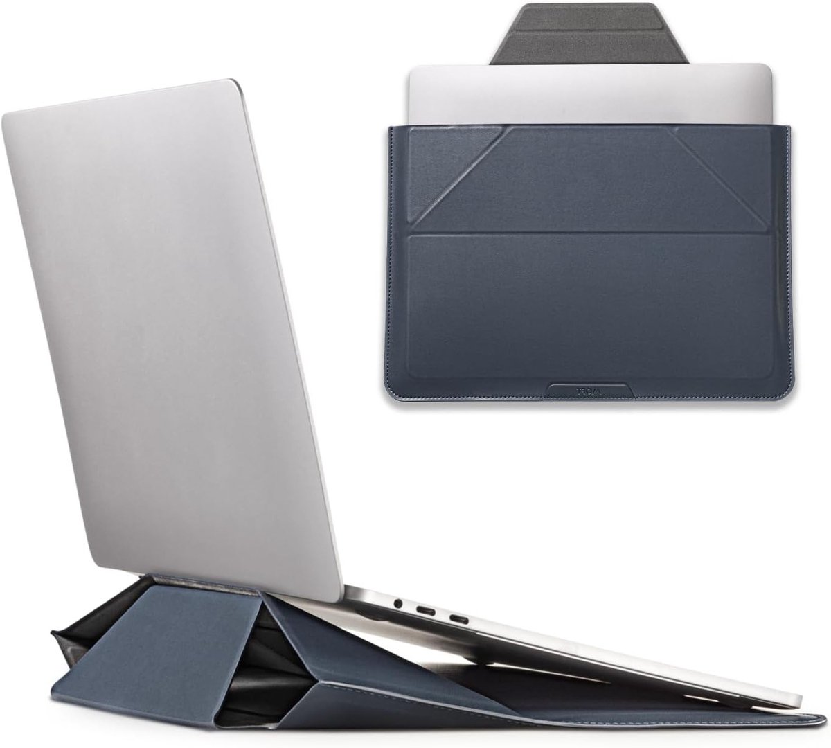 Draagbare Laptop Tas met Onzichtbare Stand voor Laptops tot 13.3 Inch - Ideaal voor Reizen en Werk