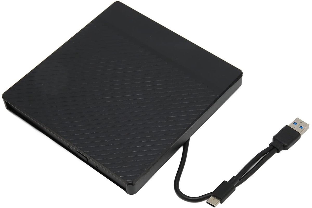 Allecto - Externe DVD Drive - USB 3.0 CD-ROM Burner - Ideaal voor Laptop en PC - Hoge snelheid - Gemakkelijk in gebruik - Compact formaat - Geschik..