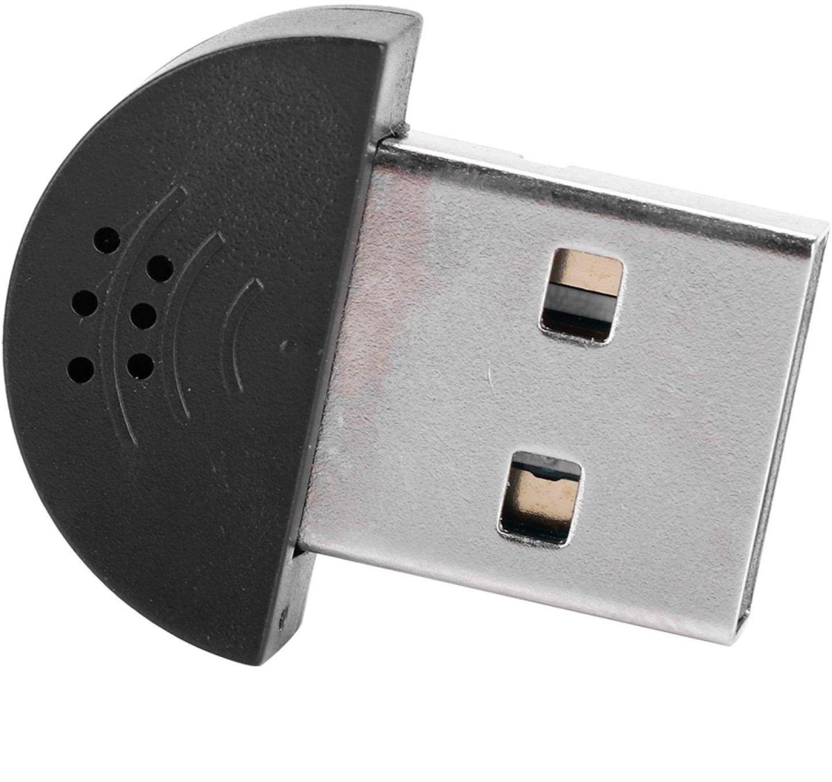 Allecto - USB-microfoon - 360 graden omnidirectioneel - Ideaal voor YouTube en Skype-chats - Zwart - Ruisonderdrukking - Geschikt voor online opnam...