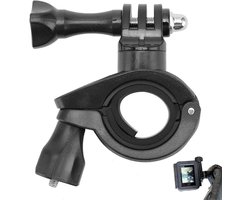 Allecto - Mount Bicycle Holder - GoPro Bevestiging - 360° Rotatable - Zwart - Action Camera Mount - Geschikt voor Fietsen en Motoren - PG1870