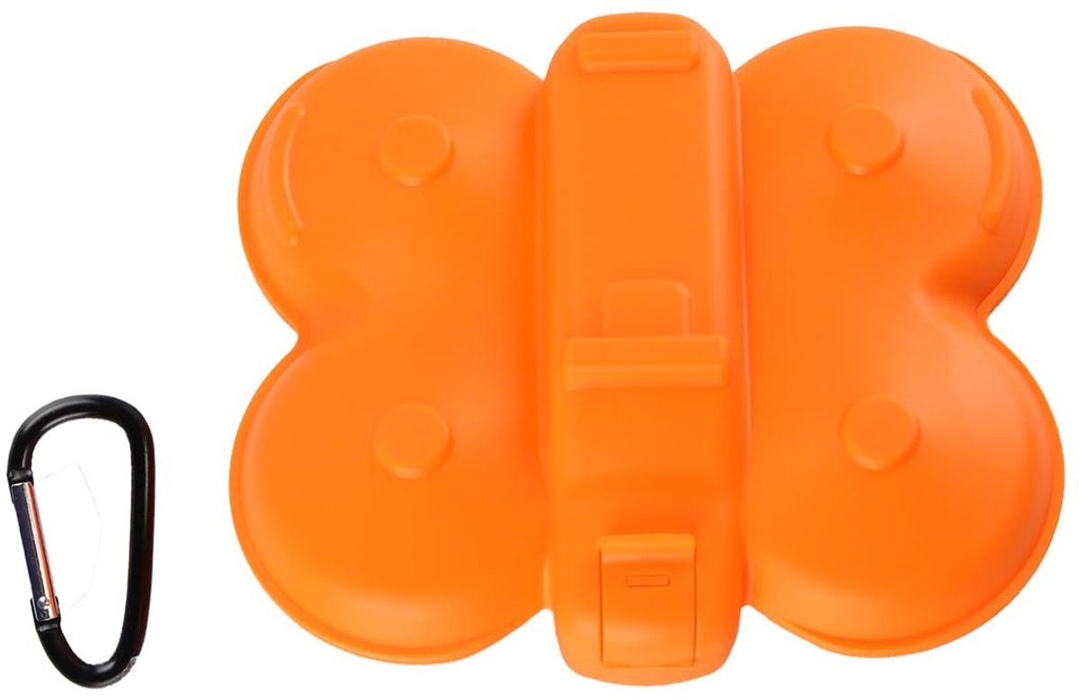 Plastic Draagtas met Haak - Schokbestendig en Krassenbestendig in Oranje