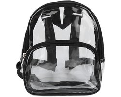 Store_8 - Unisex Transparante PVC-rugzak - Waterdichte Rugzak - Duurzaam en Stevig - Compact Formaat - Geschikt voor School en Sport - Transparante...