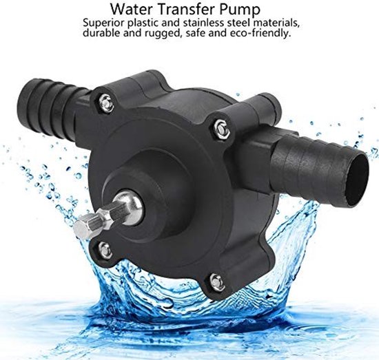 aladdien - Mini Elektrische Pomp - Zelfaanzuigende Overbrengpomp - Voor Tuin en Kelder - Vloeistoffen - Eenvoudig te gebruiken - Compact formaat - G.. — afbeelding 3
