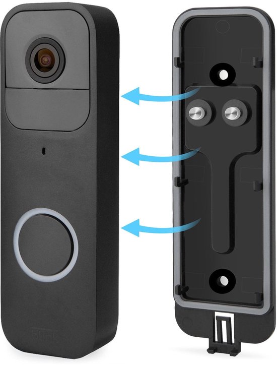 Allecto - Deurbel Backplate - Vervangende Montageplaat voor Blink Video Deurbel - Duurzaam en eenvoudig te installeren - Geschikt voor Blink Video .. — afbeelding 3