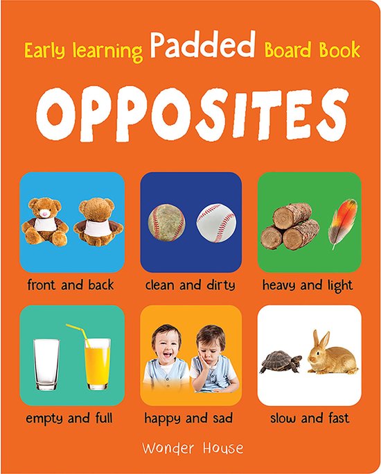 My Early Learning Book of Opposites - cover
