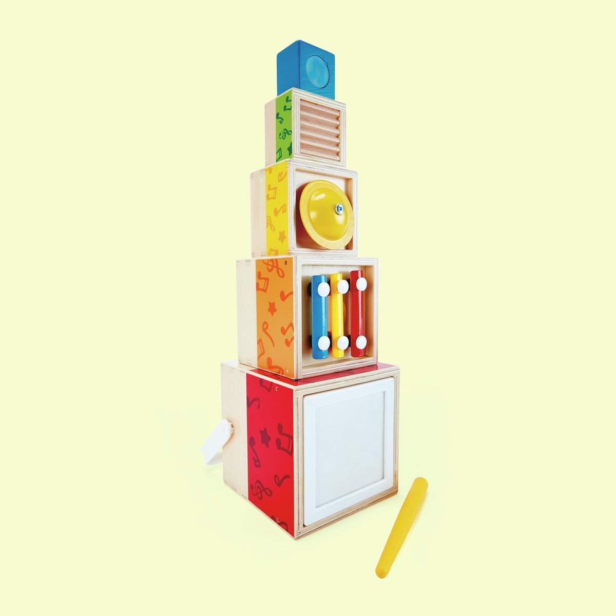 Blocs Et Instruments De Musique 6 Pièces de Hape en Multicolore – photo du produit