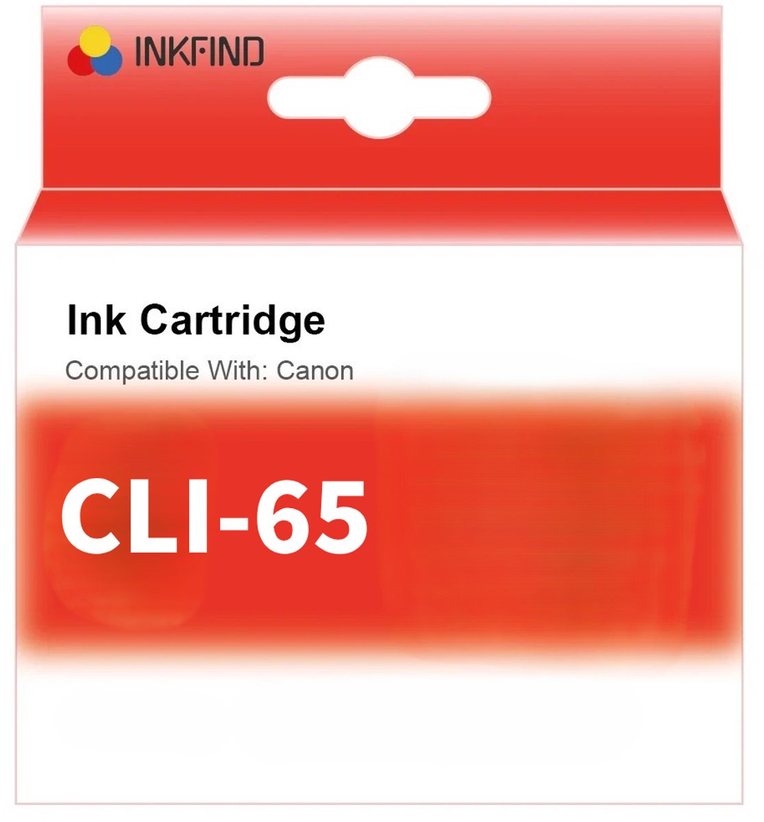 INKFIND CLI-65 Zwart Inktcartridge compatibel met Canon CLI-65 - 1-pack Zwart*1