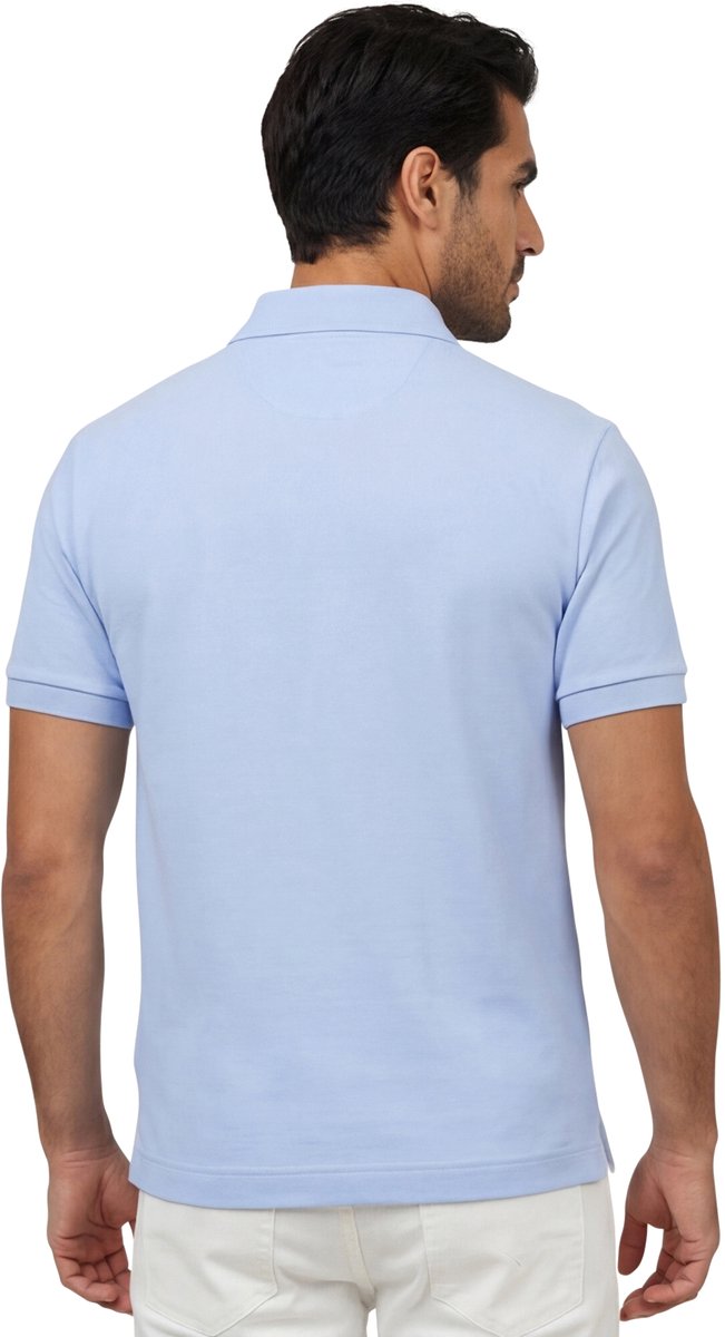 Lacoste poloshirt korte mouw lichtblauw