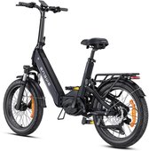 Engwe L20 3.0 Pro Fatbike - elektrische fiets 250W - 150km actieradius - zwart