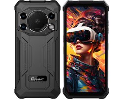 Fossibot F110L Robuuste Waterdichte Smartphone - Robuuste Smartphone - Smartphone - 4GB RAM 128GB ROM - 6.745 HD+ Scherm - IP68/IP69K - Android 15