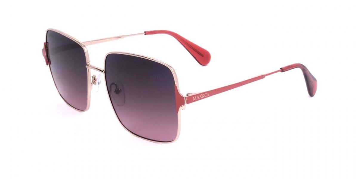 Max&co Mo0072 Dames Zonnebril Rood Vrouw