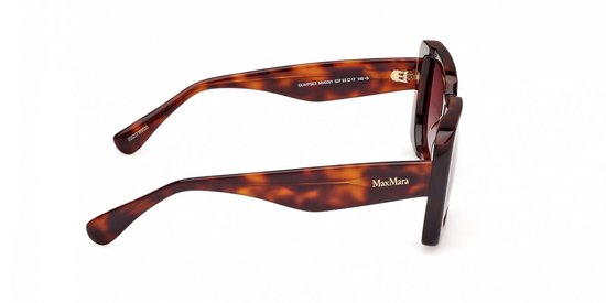 Maxmara MM0091 Dark havana 53/17/140 WOMAN Zonnebrillen van MaxMara — afbeelding 5