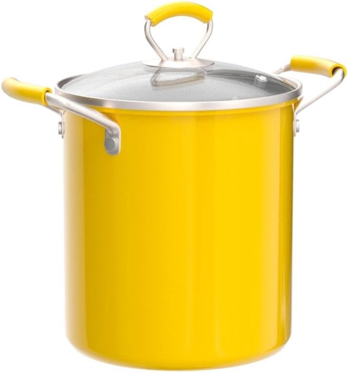 YOR® Frituurpan 3 liter - Frituurpan - Geel - 17cm x 17cm x 18cm