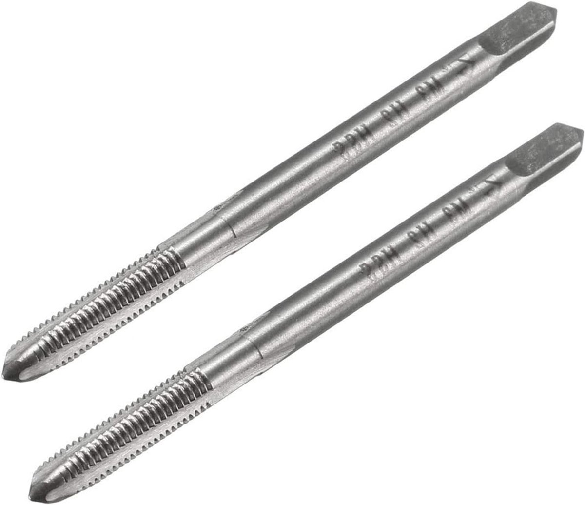 Metric Machine Tap voor Klokken en Horloges - HSS Taps voor Hout en Zacht Metaal - DIY Gereedschap M2 x 0.4mm (2 Stuks) voor Precisie Boren en Tappen