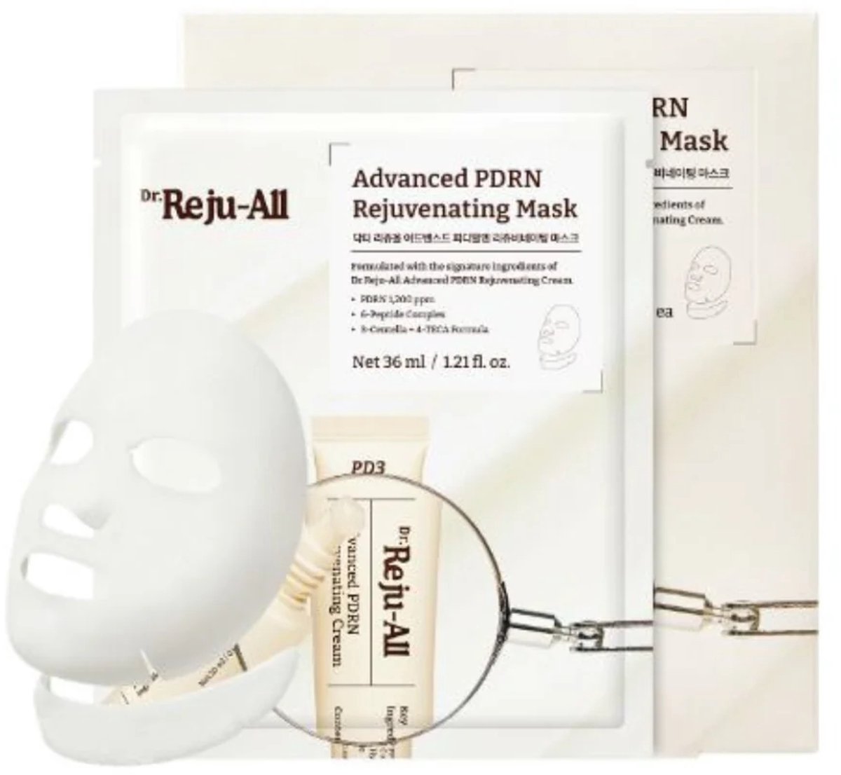 Dr. Reju-All - Advanced PDRN Rejuvenating Mask 36ml - 4 stuks