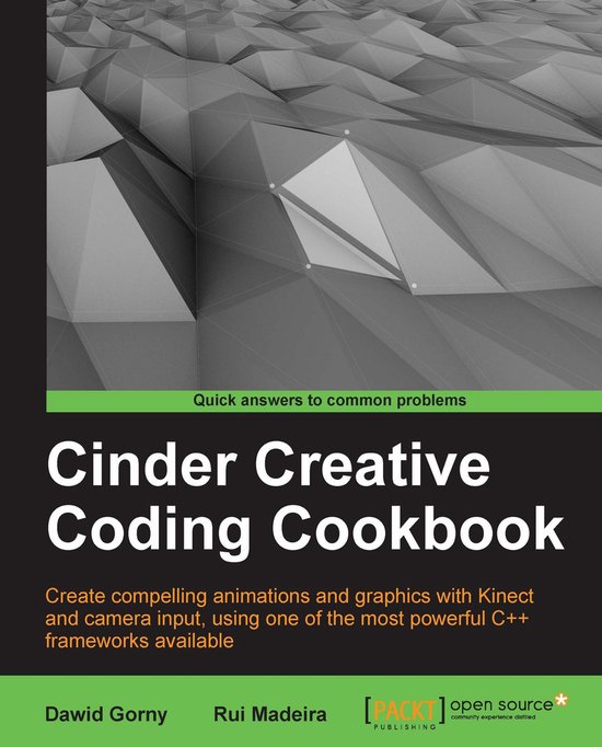 Cinder Creative Coding Cookbook - cover