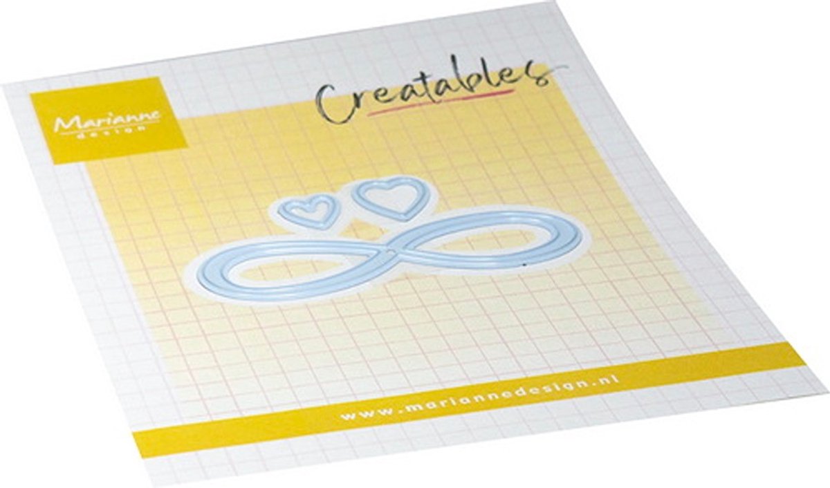 Marianne Design, Creatables stencil Eternal love, LR0957