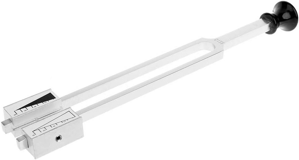 Tuning Fork C 128 Hz en C 64 Hz voor Diagnostische Functies en Therapie, 2-in-1 Set