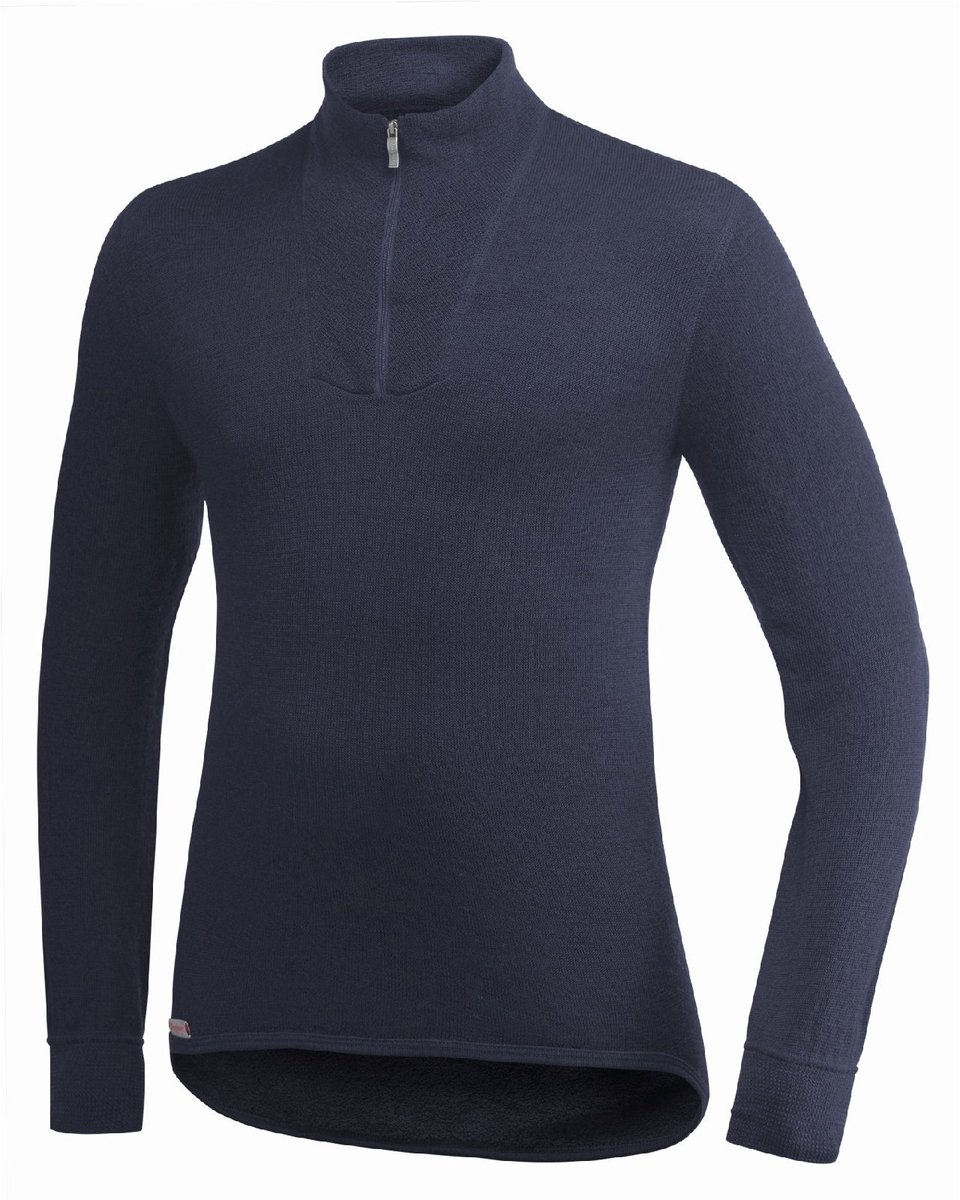 Woolpower 200 Ondergoed bovenlijf blauw Maat XS