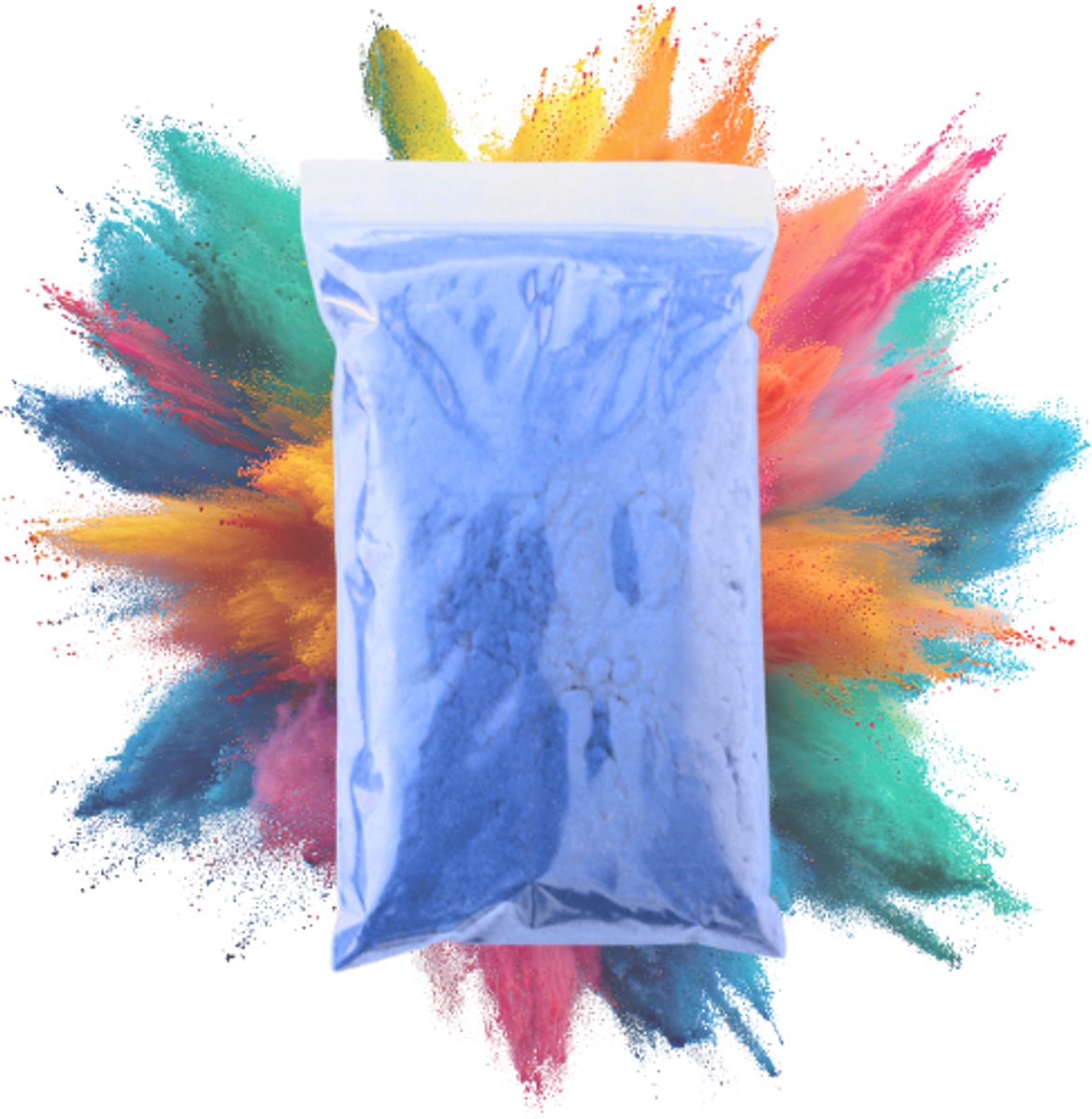 Flocking vezels Blauw 1 Kilogram | Flock poeder - Dashboard flocking - Modelbouw - SFX