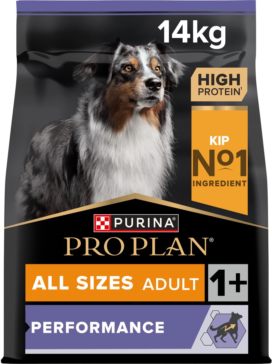 Pro Plan Adult All Size Performance Honden Droogvoer - Kip - 14 kg