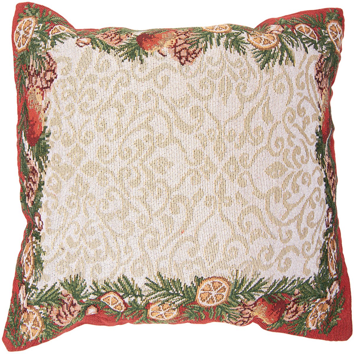 Clayre & Eef Sierkussen 45x45 cm Beige Polyester