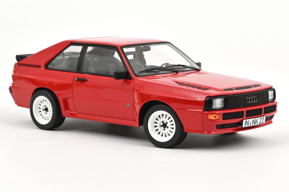 Norev Audi Quattro Sport 1985 / Modelauto Schaal 1:18