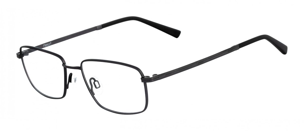 Flexon FLEXON NATHANIEL 600 (033) dark gunmetal 52/17/140 MAN Brilmonturen