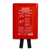 DVM Blusdeken 100x100 cm - TÜV getest - Klasse F vetbrand - Rode box