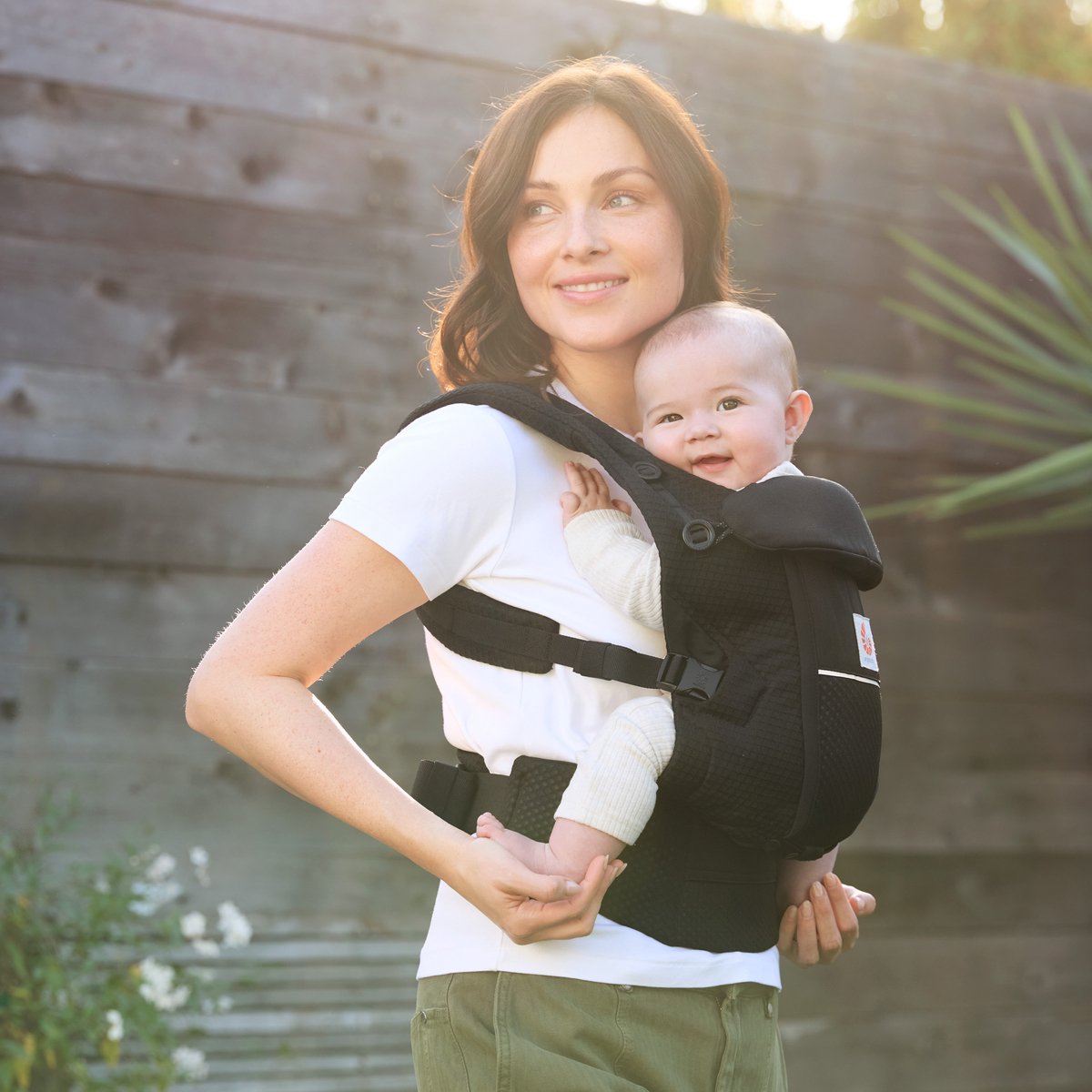 Ergobaby Draagzak Adapt - Soft Flex Mesh - Onyx Black – foto 6