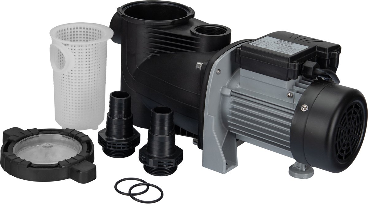 COIL Filterpompe Zwembad 12000 l/u – Circulatiepomp zwembad - zelfaanzuigend – 600W – Opvoerhoogte max. 8,5m - voor zwembaden tot 50m³ – foto 3