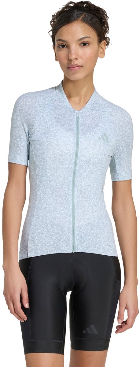 Adidas Performance Essentials Morph Graphic Wielrenshirt Dames Groen