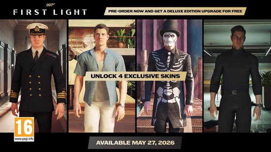 007 First Light - Incl. Deluxe Upgrade Pack - Nintendo Switch 2
