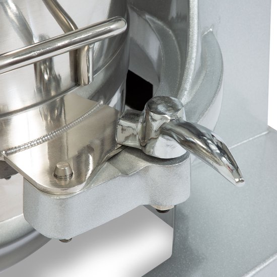 VERTES Professionele deegkneder, deegmachine met planetaire mengarm, inhoud 40 l, roestvrijstalen mengkom, mengblad, deeghaken en garde, 3 snelheden: 80, 160 en 310 tpm van Vertes — afbeelding 2
