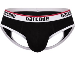 Barcode Berlin Maxime Backless Brief Black - MAAT S - Erotisch Heren Ondergoed - Slip voor Man - Sexy mannen Slip