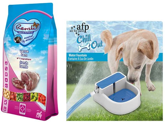 Renske Super Premium Adult Lam Graanvrij & Afp Waterbak - x - Voordeelverpakking