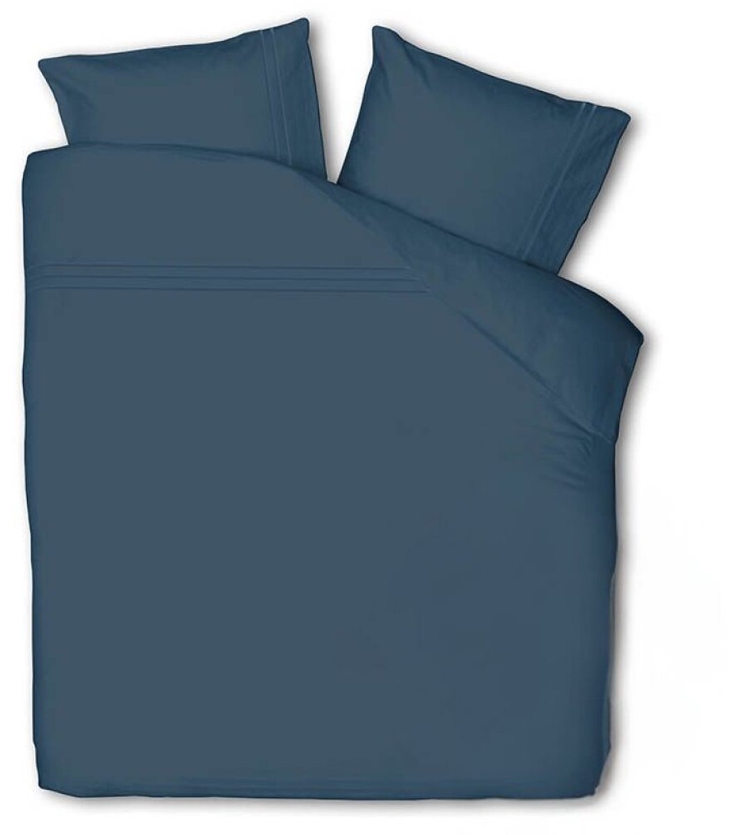 Presence Dekbedovertrek Egyptisch Katoen Uni - Donker Blauw - 240x260