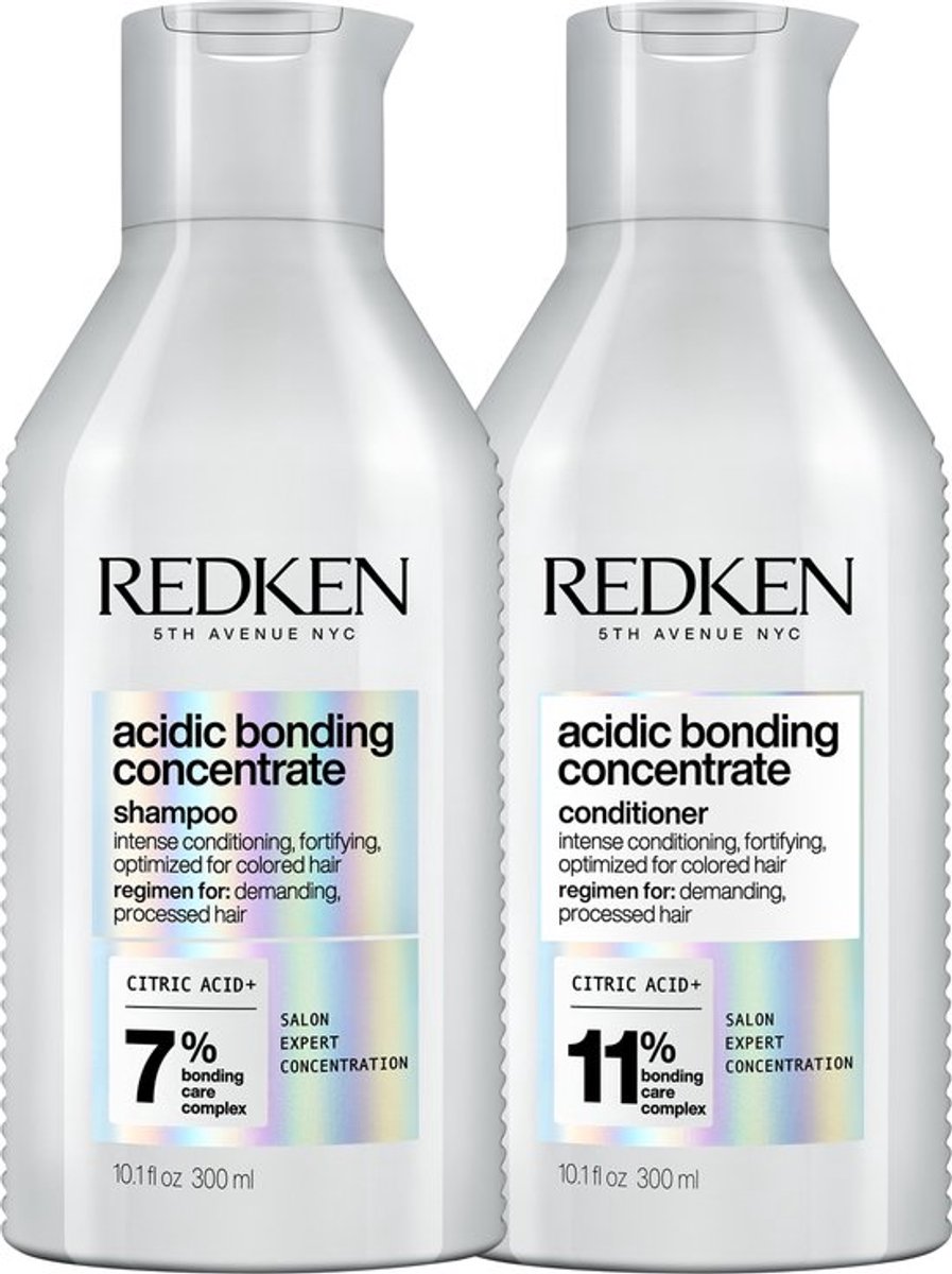 Redken Acidic Bonding Concentrate Shampoo 300ml + Conditioner 300ml