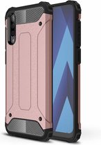 Ntech Samsung Galaxy A50 Hybrid Armor Hoesje - Rose Goud