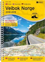 Nordeca Wegenatlas/Veibok/Roadatlas Noorwegen-Norge 1:250.000/1:500.000 - 2022