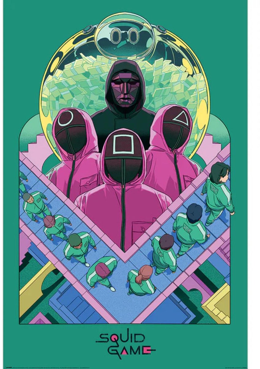 Poster Squid Game - 2 61x91,5cm