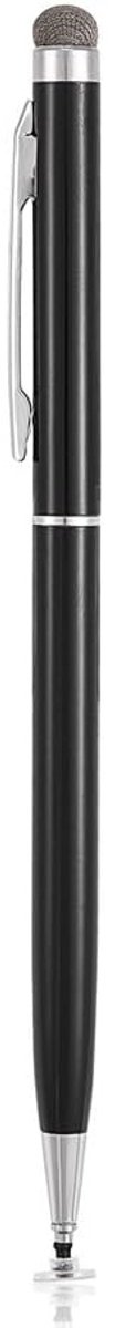 Stylus Pen, 2 in 1 Premium Stylus Pen Precisie Disc Capacitief - Geschikt voor Tablets en Smartphones, iPhone, iPad, Samsung, Surface IOS enz. - Zwart - Schrijf- en tekenstift
